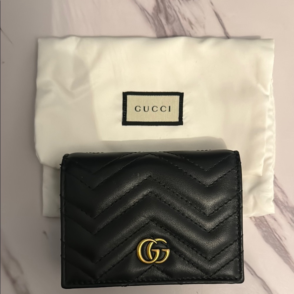 Gucci Marmont Card Case Wallet